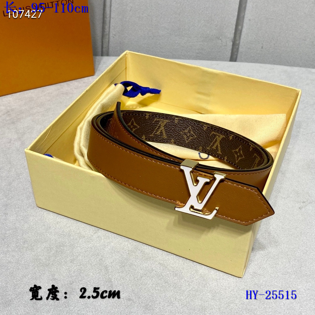 LV Belts 2.5 cm Width 024